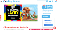 Desktop Screenshot of climbingframes.com.au
